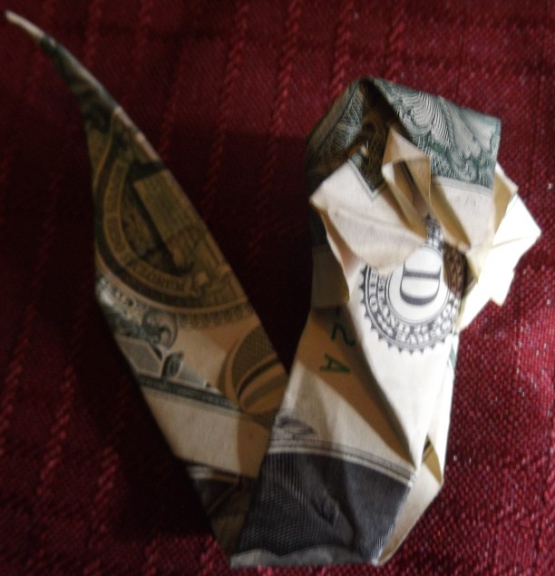 Joshua's-Origami-Folded-$1-Bills